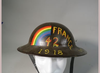 Orig Us WWI M-1917 Doughboy Helmet