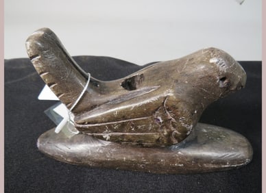 RARE Natvie American Bird Effigy Pipe