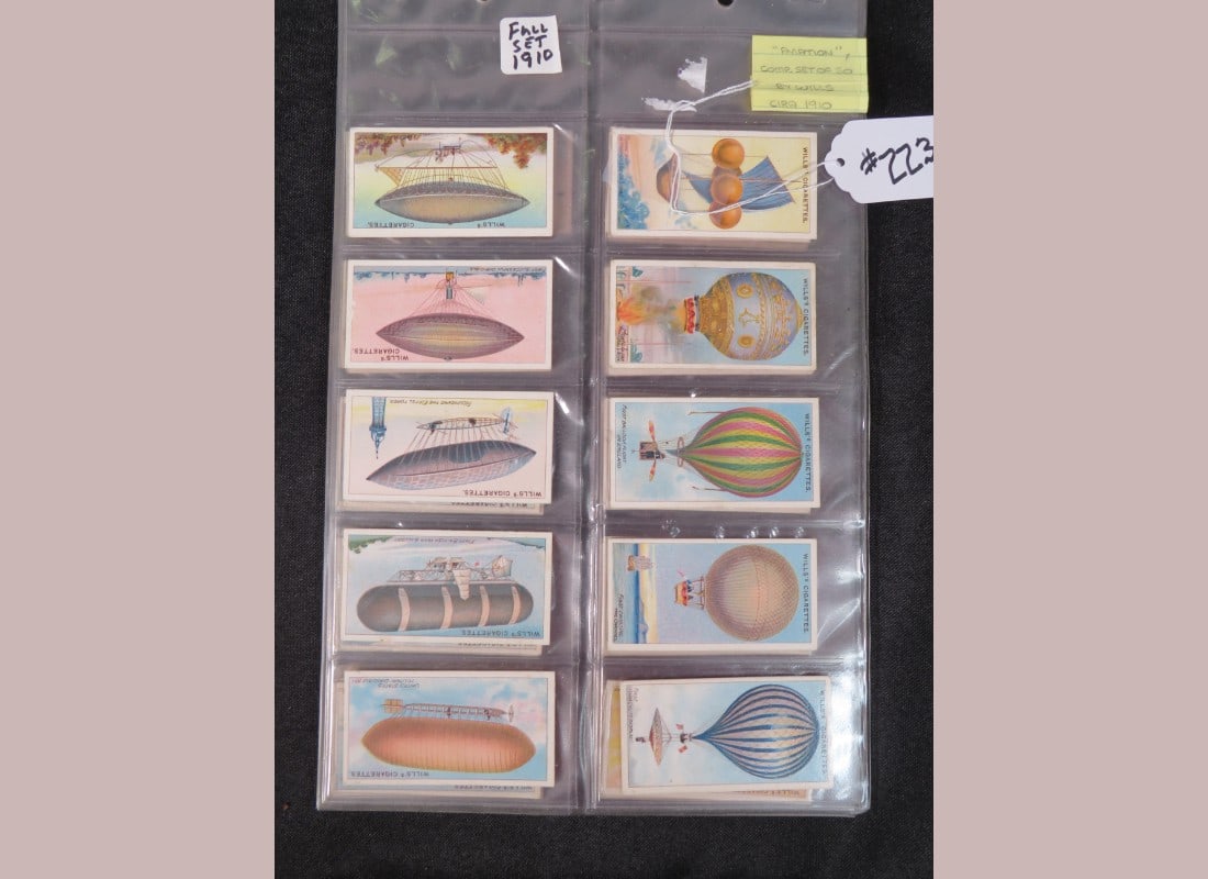 Aviation- Complete Set of 50 Cigarette Cards: Wills Cigarettes Circa 1910