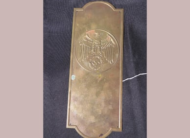 3rd Reich Burial Coffin Tag