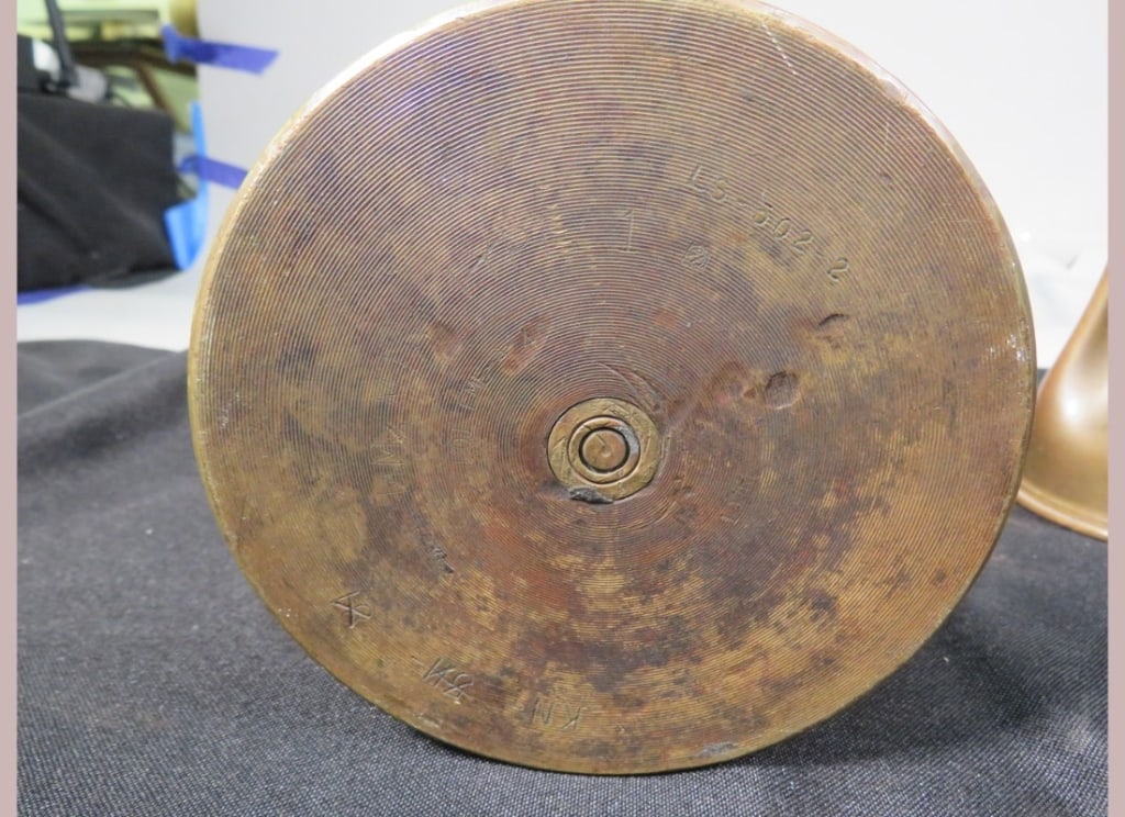 2- Trench Art Shell Casing Vases - 3