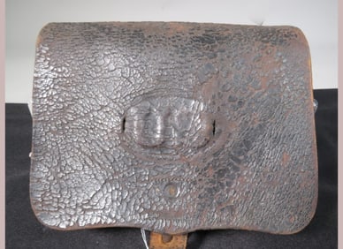 US Leather Civil War Cartidge Box