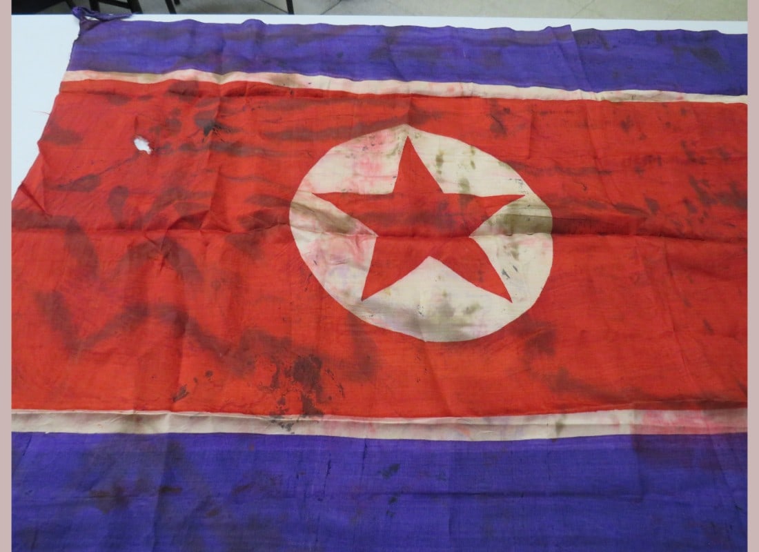 2- North Korean Flags - 5