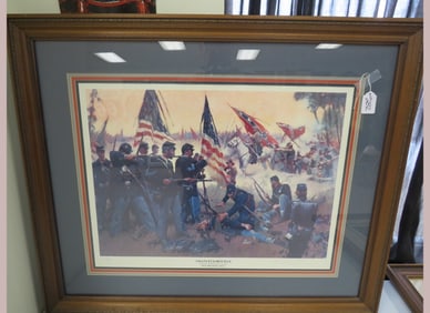 Framed Print - "Chancellorsville"