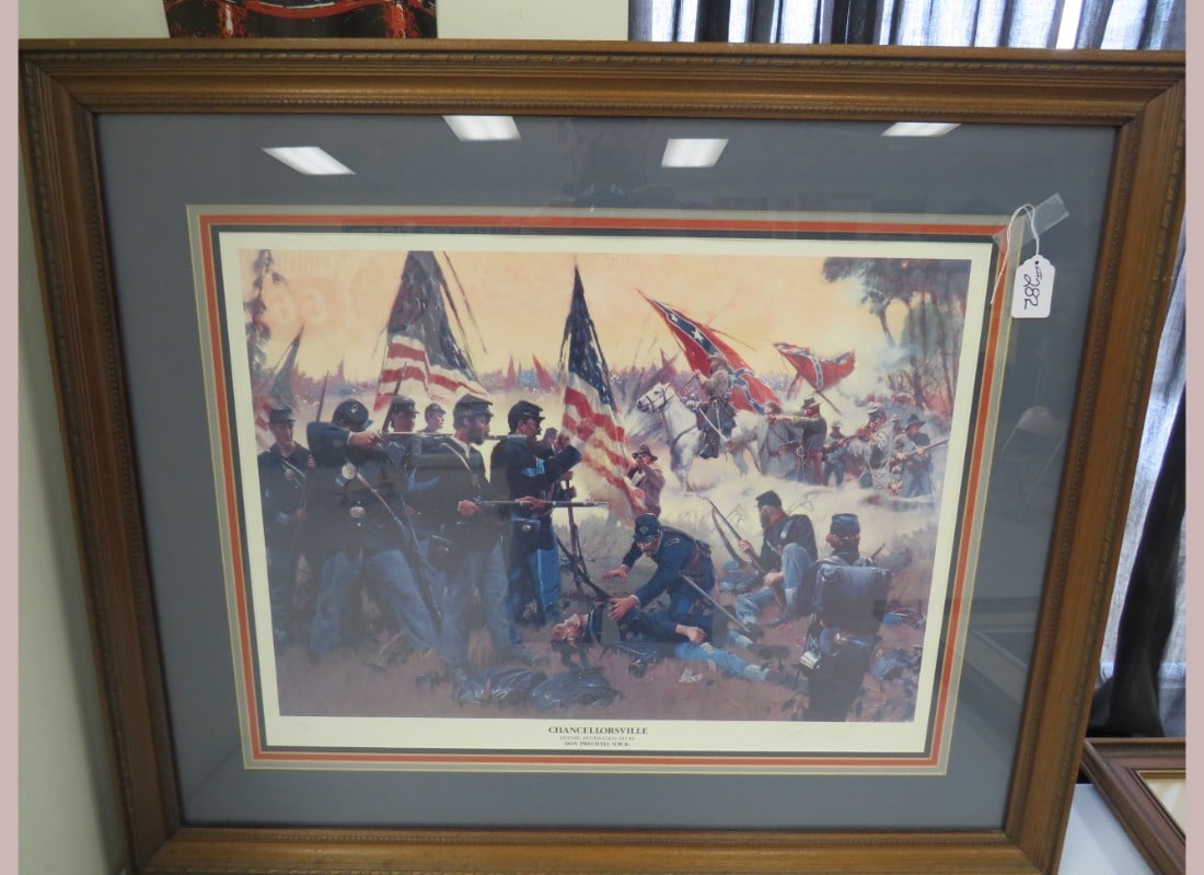 Framed Print - "Chancellorsville" (1 of 4)