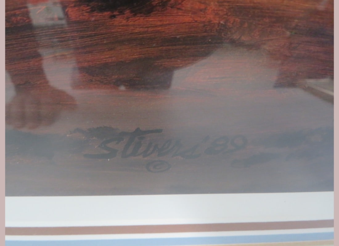 Framed Print - "Running the Gauntlet" - 3