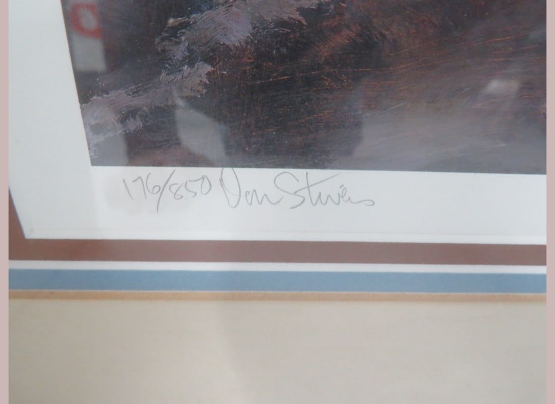 Framed Print - "Running the Gauntlet" - 5