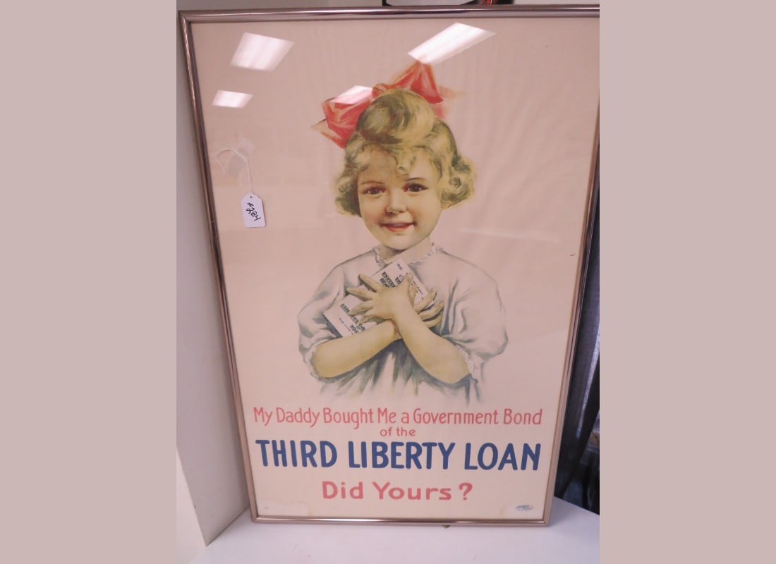 Framed Poster - Third Liberty Loan (1 of 5)