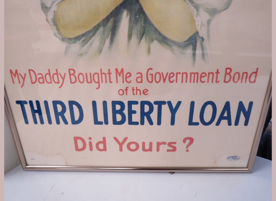 Framed Poster - Third Liberty Loan - 3
