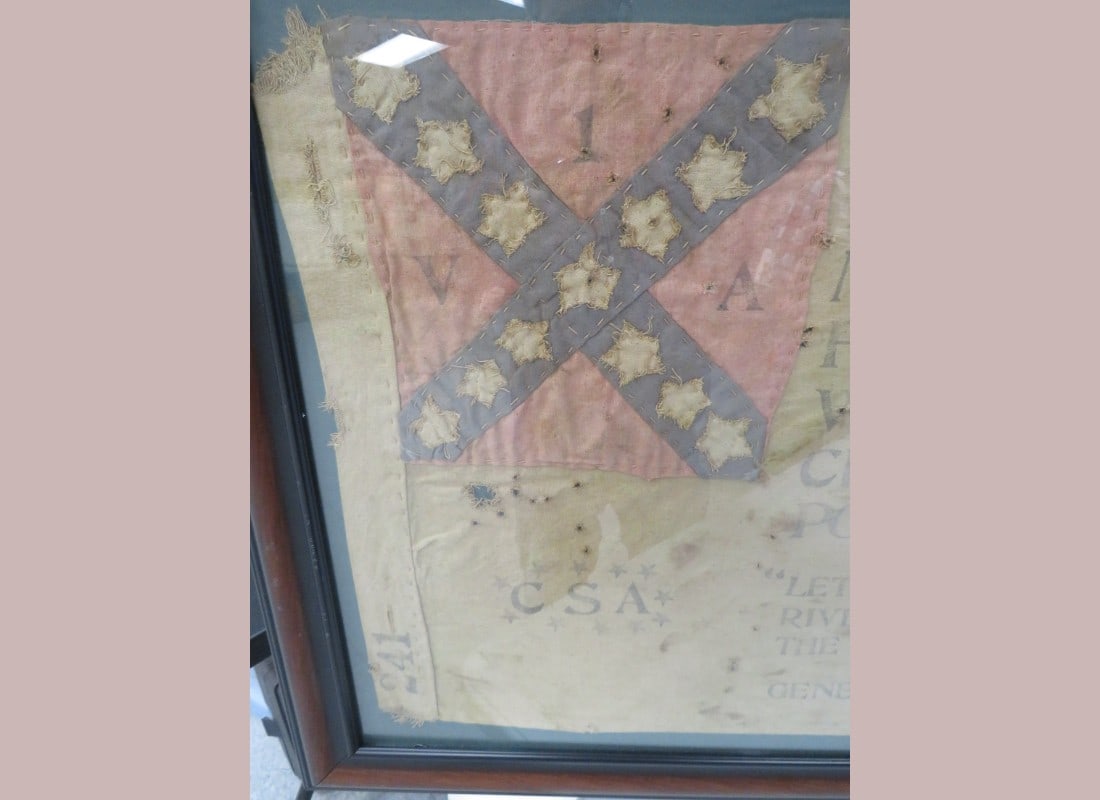Framed Manassas Flag - 2