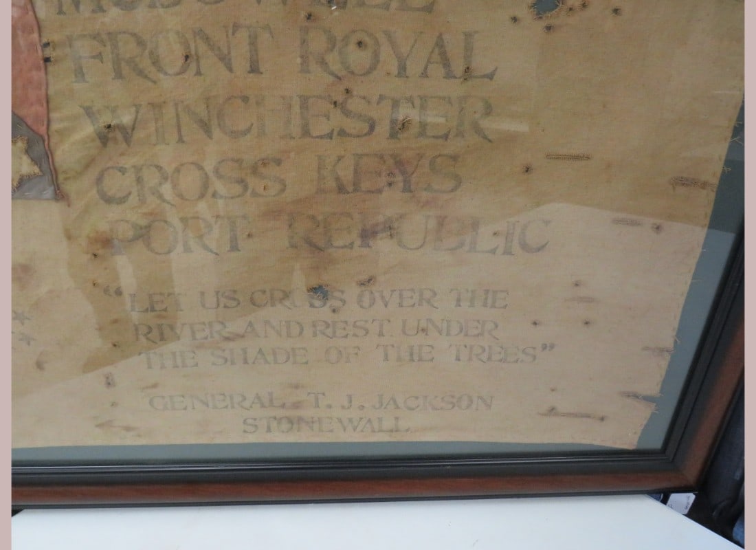 Framed Manassas Flag - 6