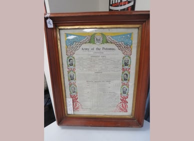 Civil War 145th OH. 22nd Army Corp Print