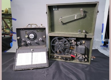 2- Military Items - Meter and Signal machine