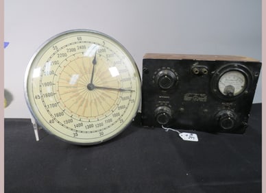 2- Military Items - Output meter and World clock