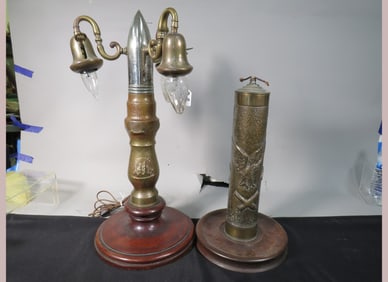 2- Trench Art pcs.