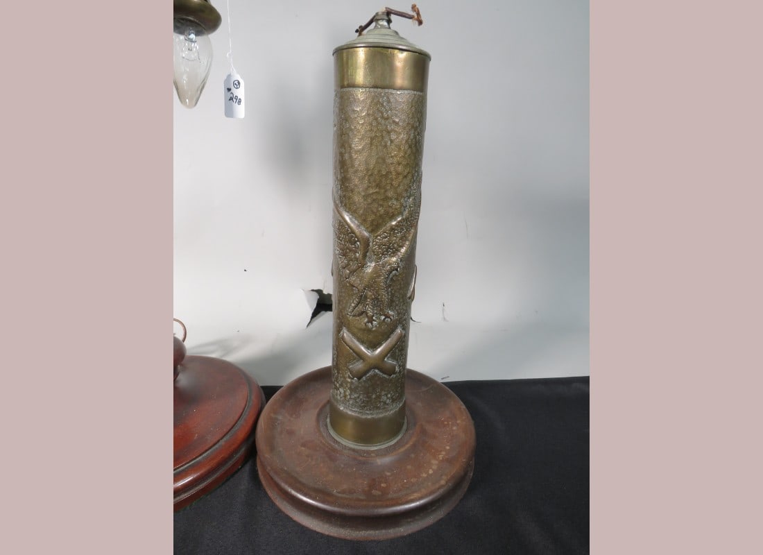 2- Trench Art pcs. - 2