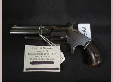 S&W Model 1?-2nd issue 32cal 5 Shot Rimfire