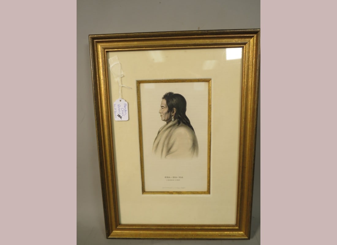 Mandan Chief Portrait - Sha-ha-ka (1 of 5)