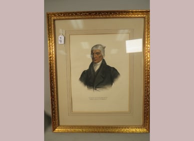 Chief of Shawandes Portrait