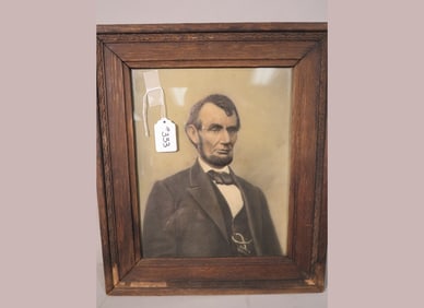 Abraham Lincoln 3D-type Portrait