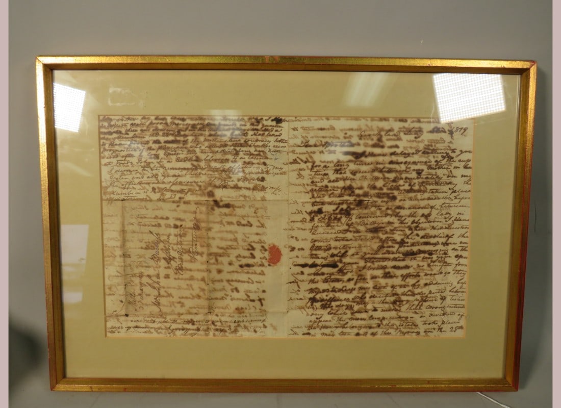 Framed KY Letter (1 of 5)