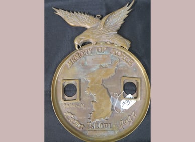 Korean Memorial Plaque