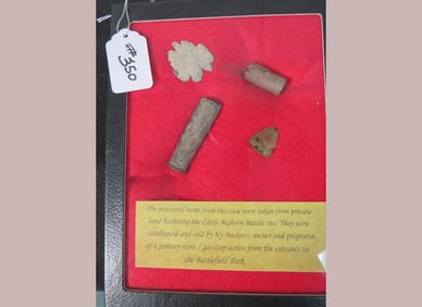Civil War Recovered Items from Little Big Horn