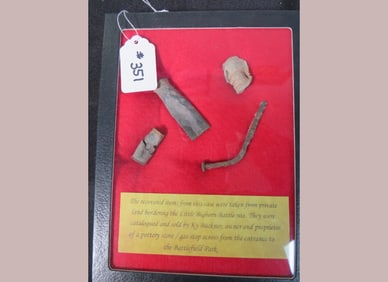Civil War Recovered Items from Little Big Horn