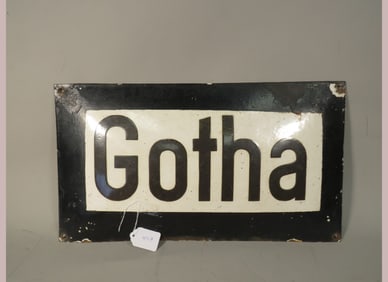 GOTHA German sign
