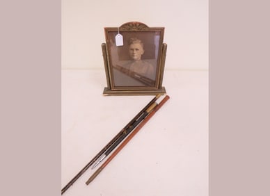 2- Item Lot Military Soldier Photo on stand and 3