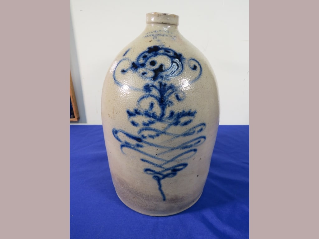 3 gal. Jug N.Y. State Stoneware (1 of 8)