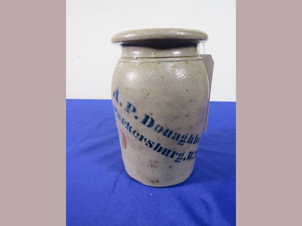 A.P. Donaghho Parkersburg, WV Wax Sealer: 8 x 6 Good color, some scratches & imperfections