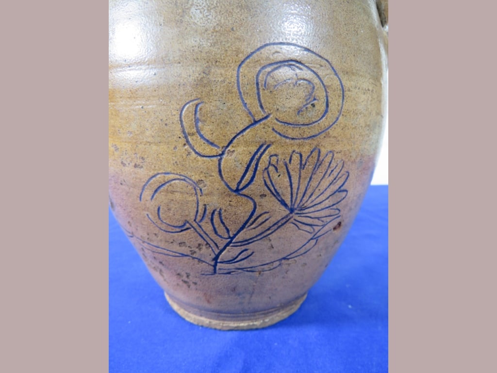 Unusual Northeastern Stoneware Jar - 2