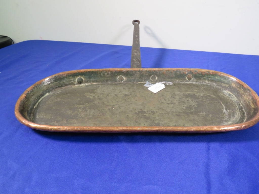French Copper Fireplace Pan - 3