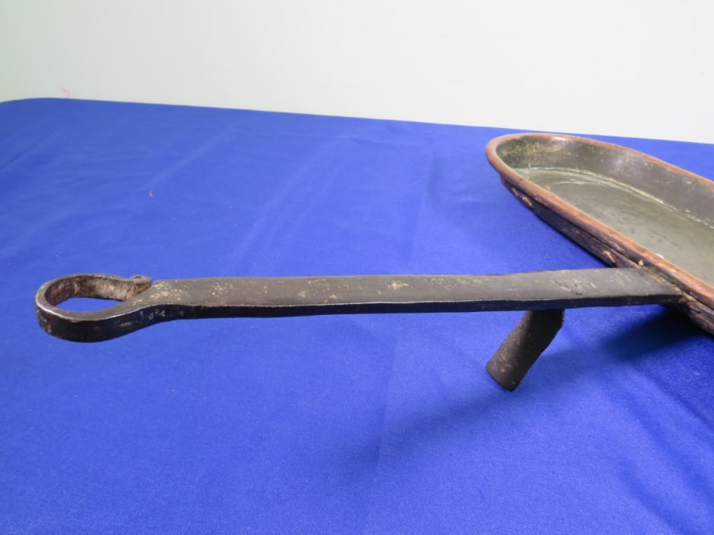 French Copper Fireplace Pan - 4