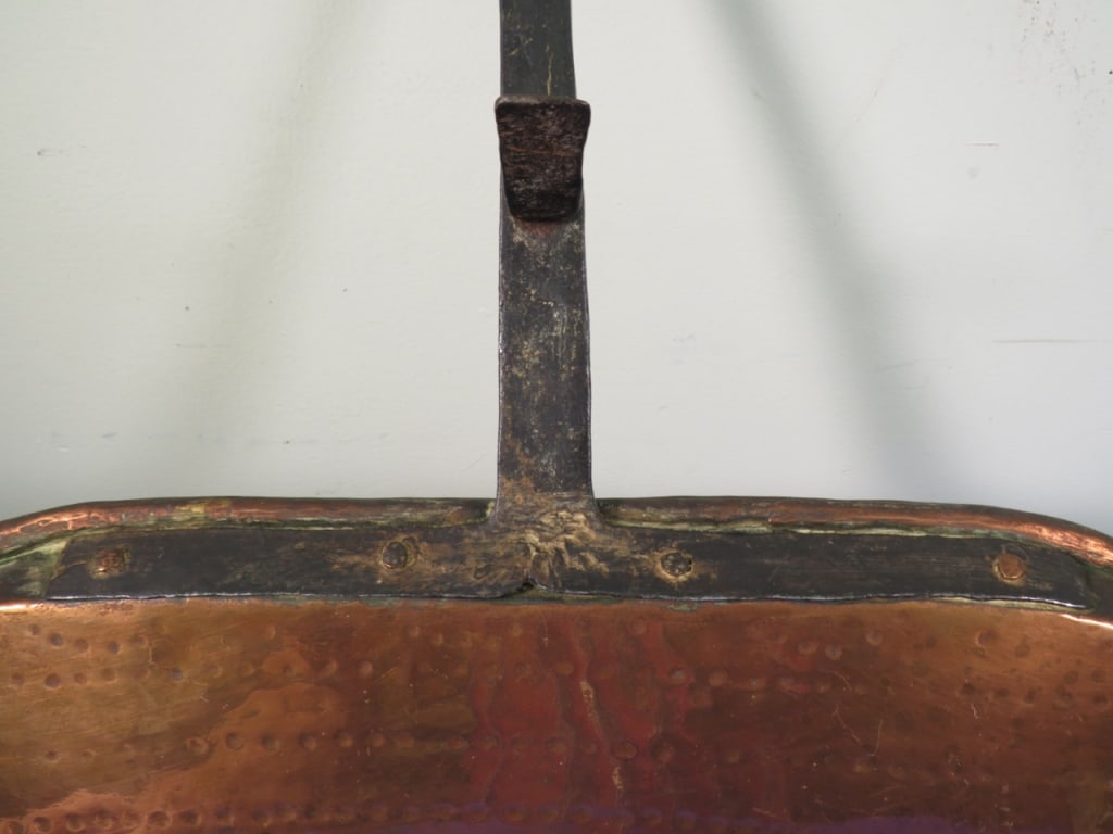 French Copper Fireplace Pan - 7