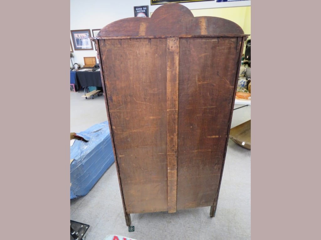 Oak Secretary Bookcase - 13