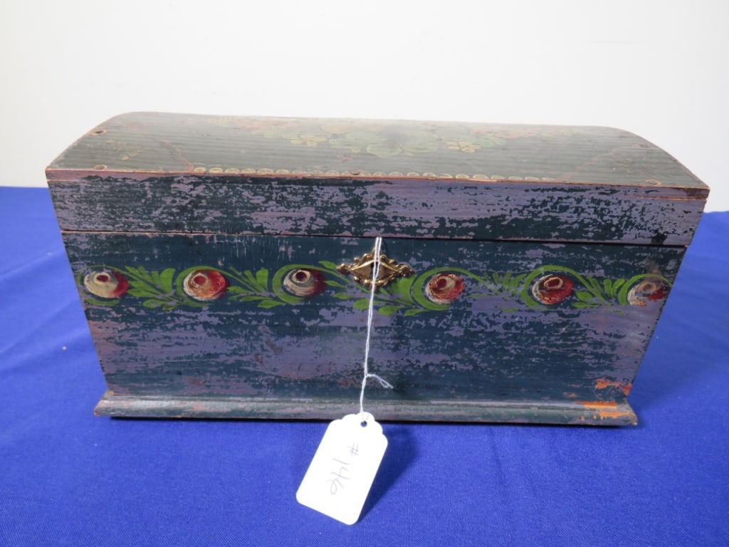 Hand-decorated Miniature Box - 2