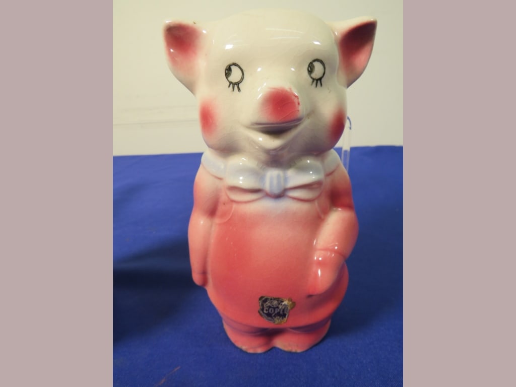 4-Ceramic Pig Banks - 8