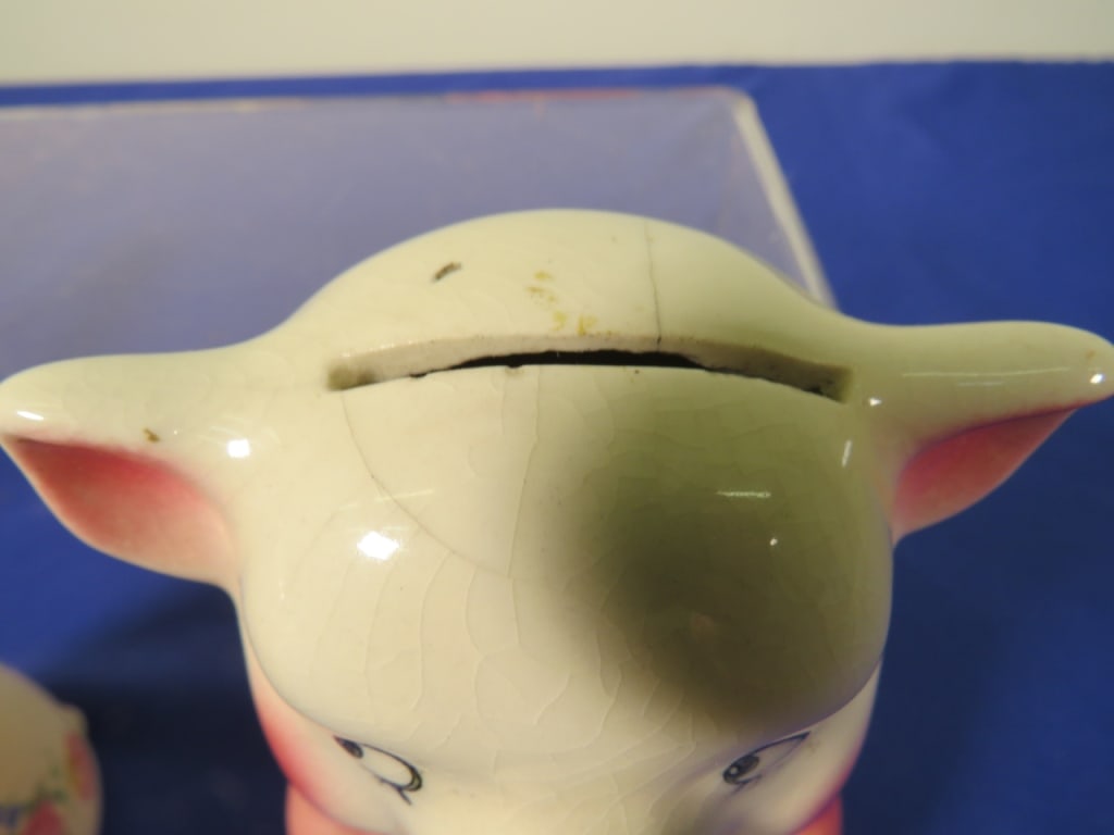 4-Ceramic Pig Banks - 9