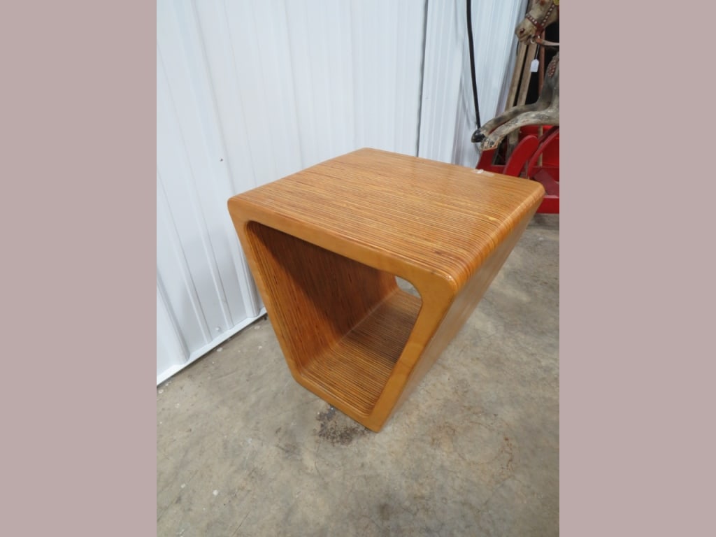 Mid-Century Modern-style Bentwood End Table (1 of 3)