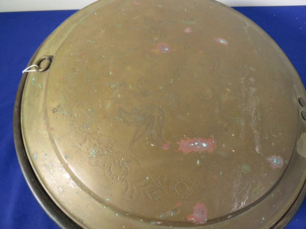 2-Brass Bed Warmers - 7