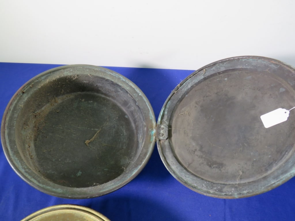 2-Brass Bed Warmers - 8