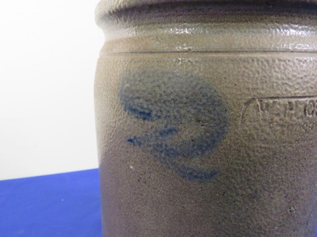 Stoneware Jar w/ Makers Mark - 3