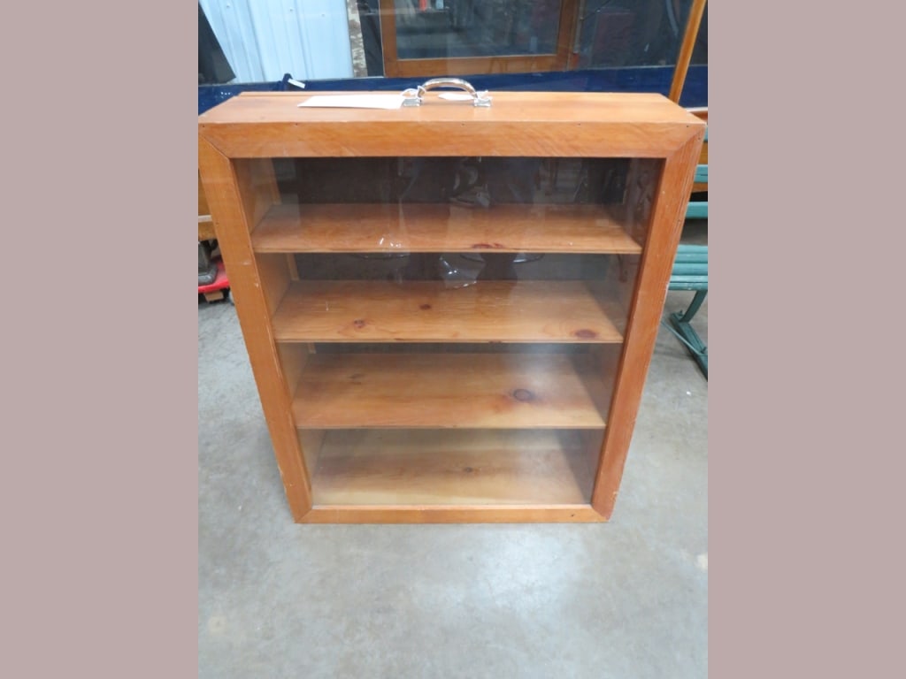 Wood Display Case - Glass Front (1 of 5)