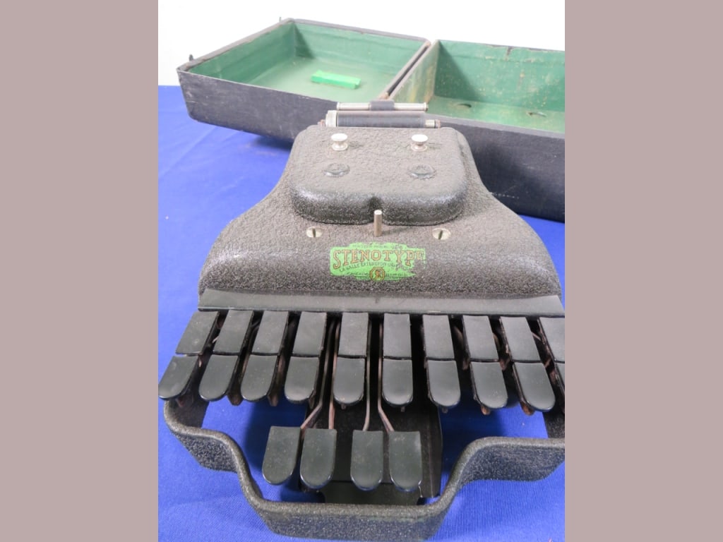 Stenotype Machine w/ Case - 2