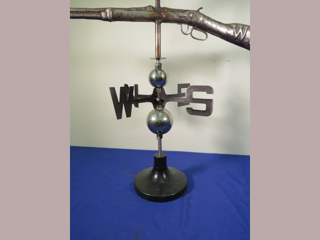 WTU Deer/Gun Weathervane - 2