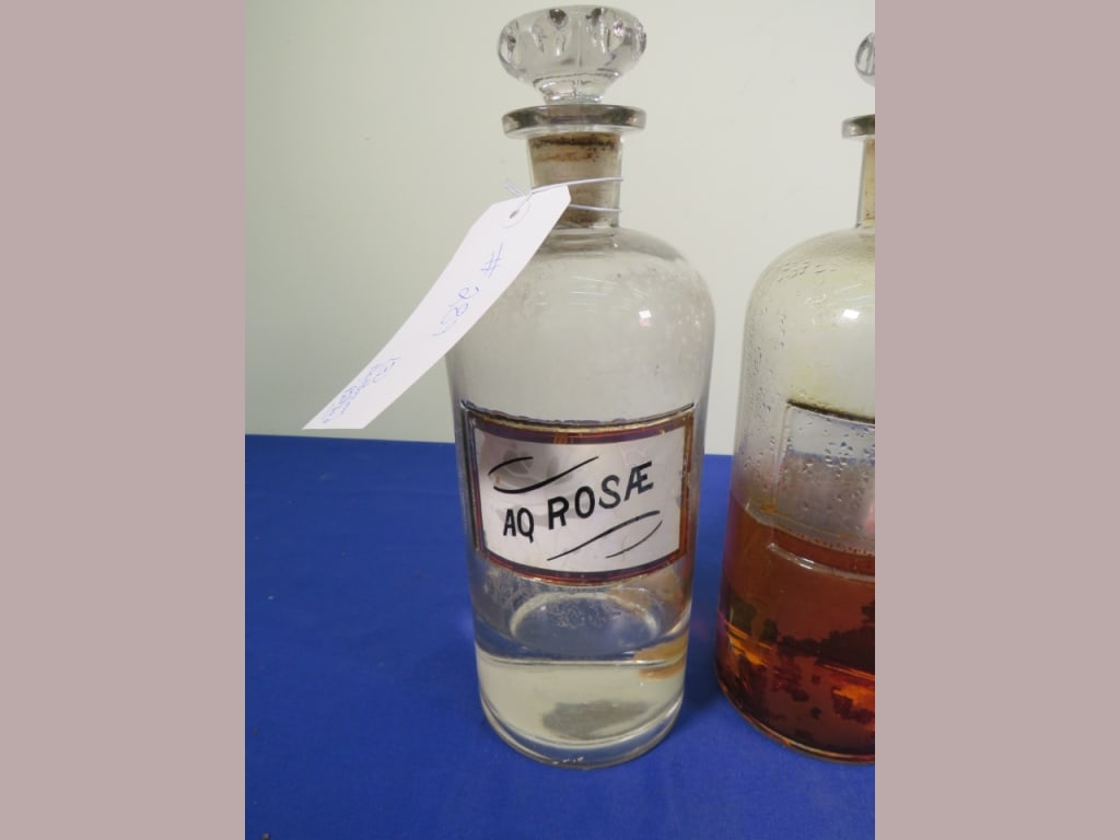 3-Apothecary Bottles - 2