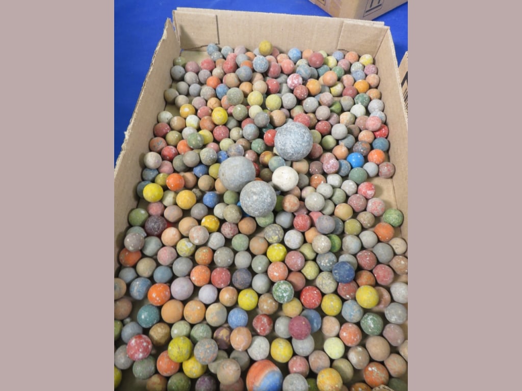 2-Boxes Misc. Marbles - 2
