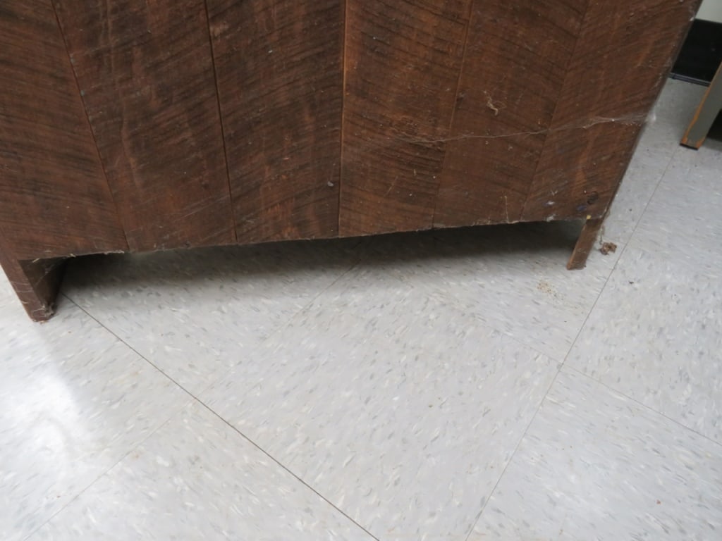 2 pc.Painted Corner Cupboard - 6